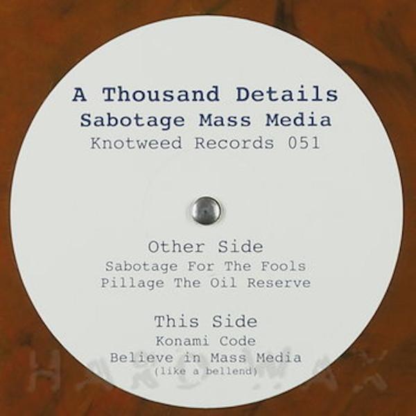 A Thousand Details - Sabotage Mass Media