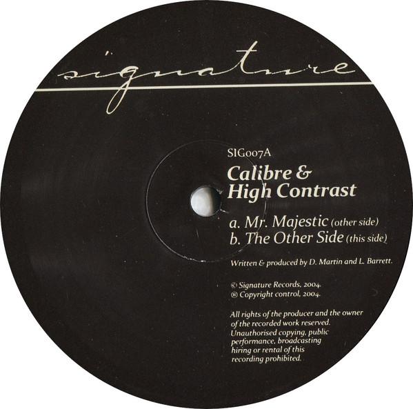 Calibre & High Contrast - Mr. Majestic / The Other Side