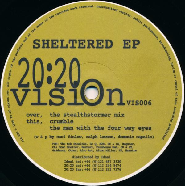Carl A. Finlow, Ralph Lawson & Domenic Capello - Sheltered EP