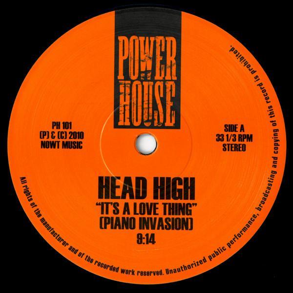 Head High - It's A Love Thing (Piano Invasion)