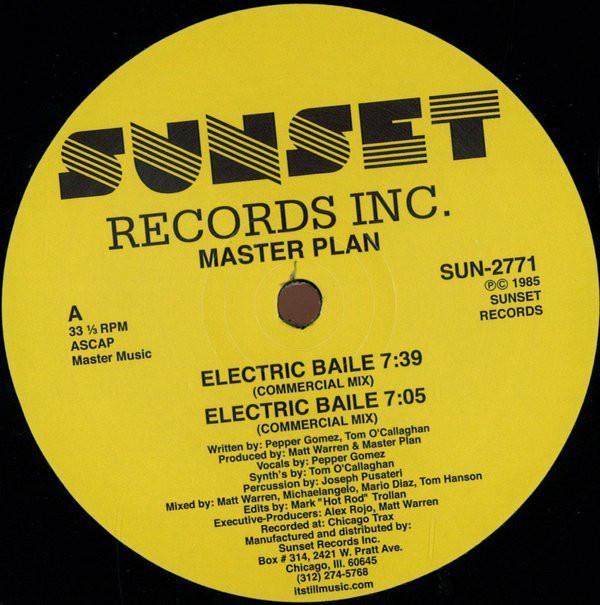 Master Plan - Electric Baile