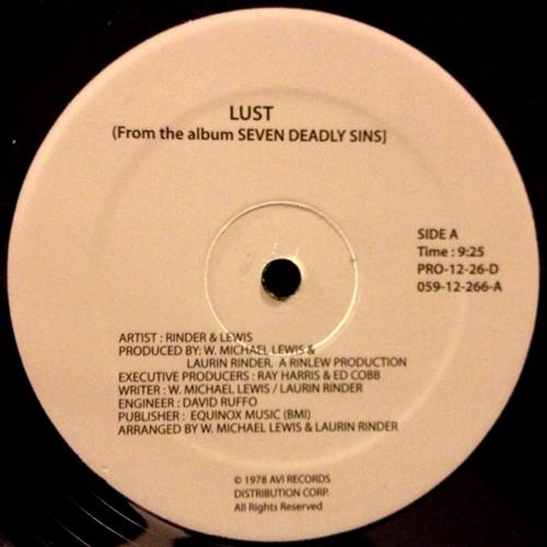 Rinder & Lewis - Lust / Love Potion #9