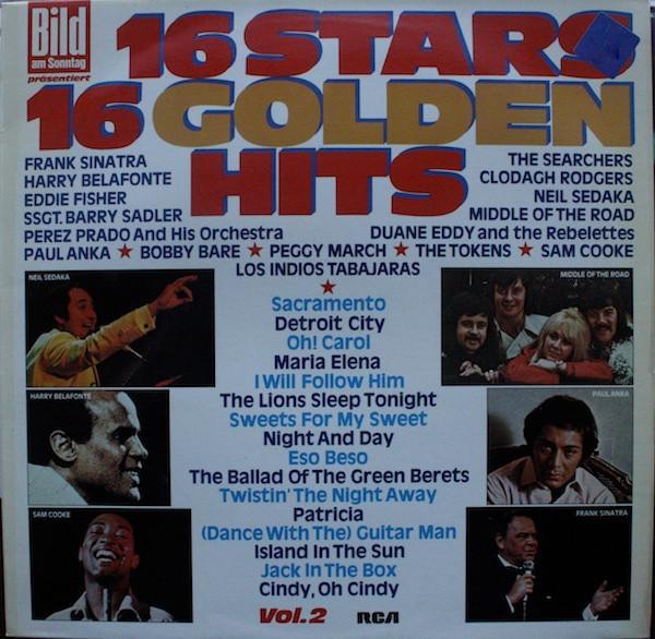 Various - 16 Stars - 16 Golden Hits, Vol. 2