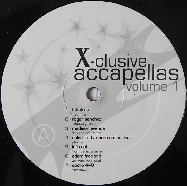 Various - X-clusive Accapellas Volume 1
